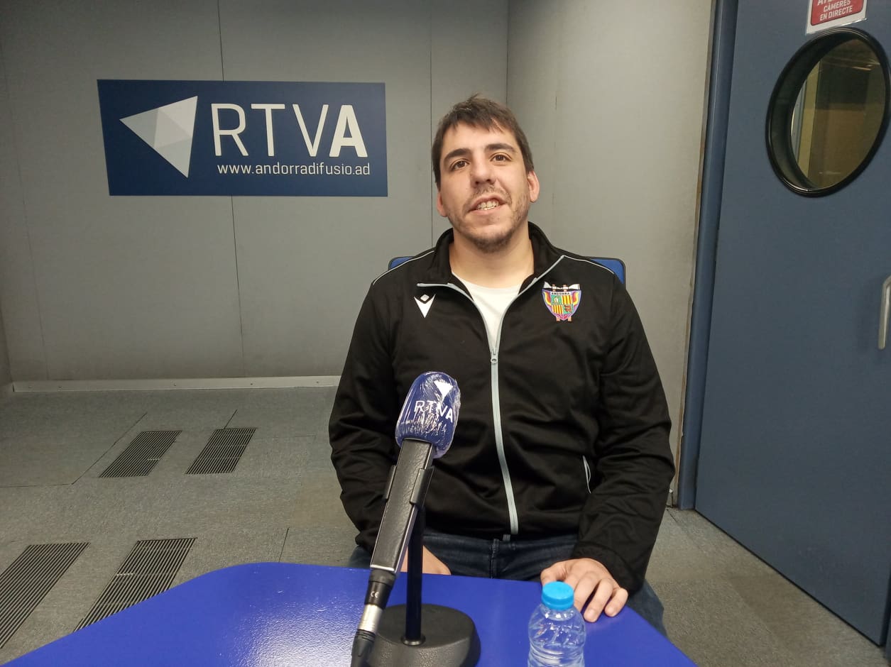 L'entrenador del VPC Andorra, Dani Raya, fa una prèvia del partit del cap de setmana
